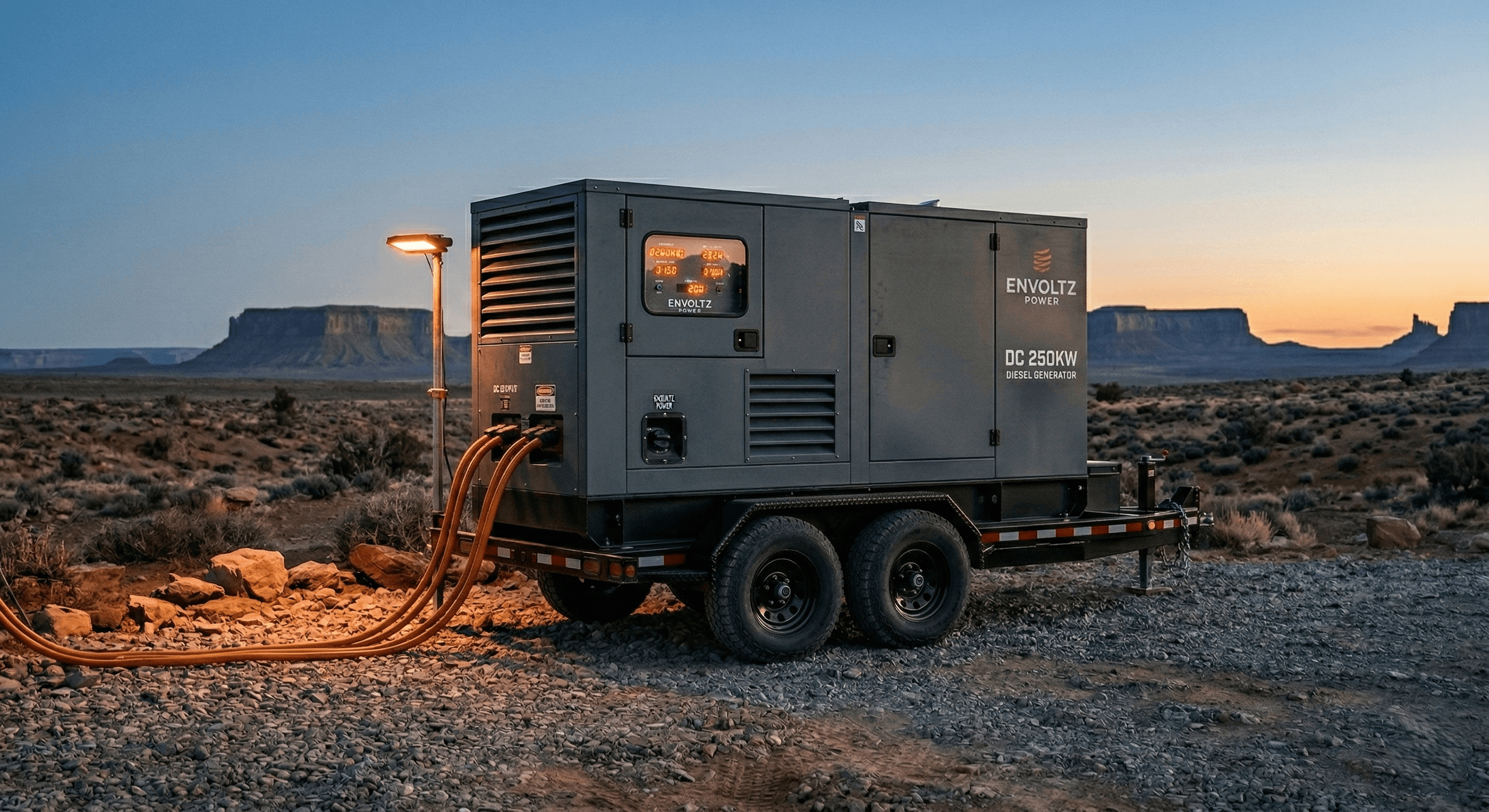 Envoltz diesel DC generator system
